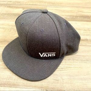 VANS snapback gray hat